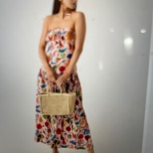 FARM RIO Bandeau Dress
